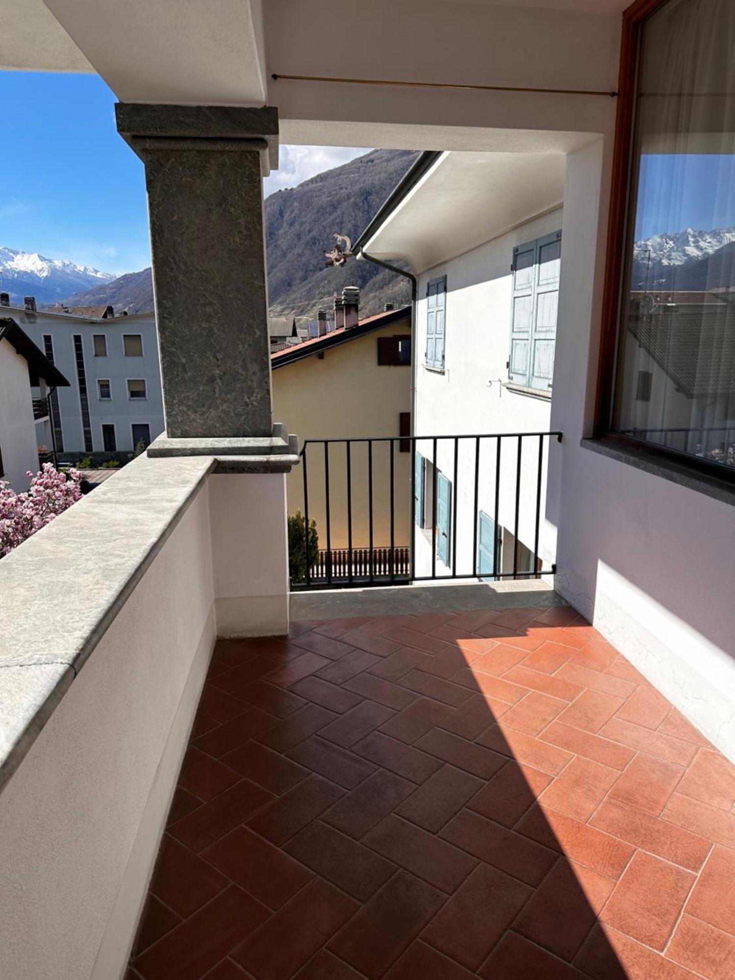 Ampio Appartamento Con Vista “Casa Magro” Tirano Buitenkant foto